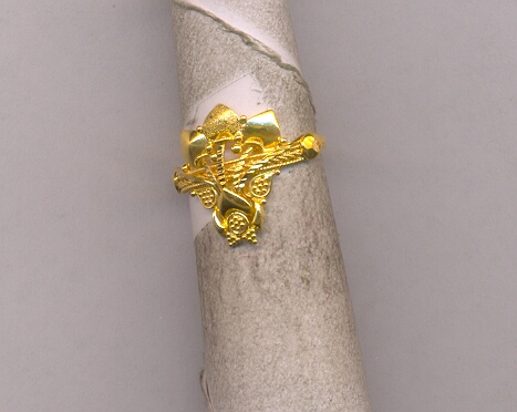 GOLD RING LADIES PLAIN GENERAL