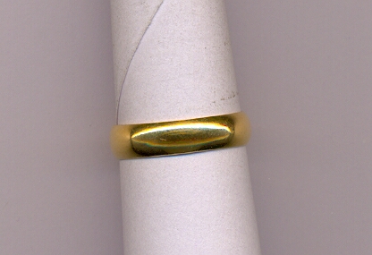 GOLD RING LADIES PLAIN GENERAL