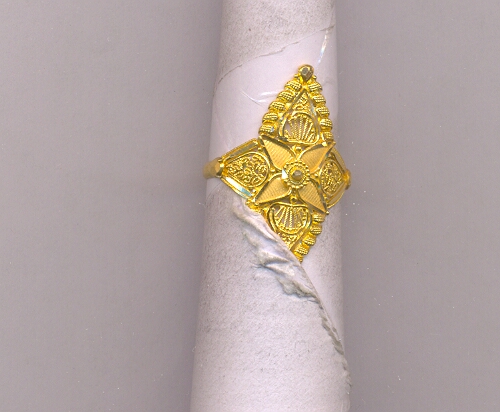 GOLD RING LADIES PLAIN GENERAL