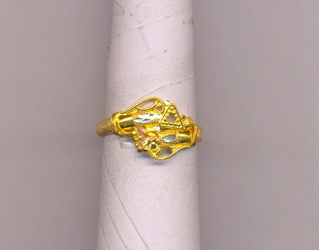 GOLD RING LADIES PLAIN GENERAL