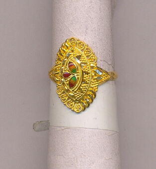 GOLD RING LADIES PLAIN GENERAL
