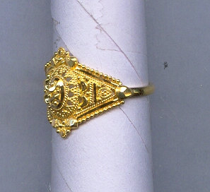 GOLD RING LADIES PLAIN GENERAL