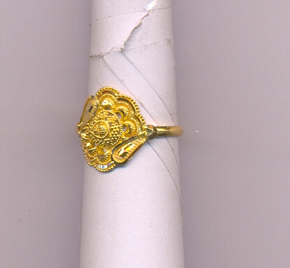 GOLD RING LADIES PLAIN GENERAL