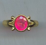 GOLD RING LADIES PLAIN GENERAL