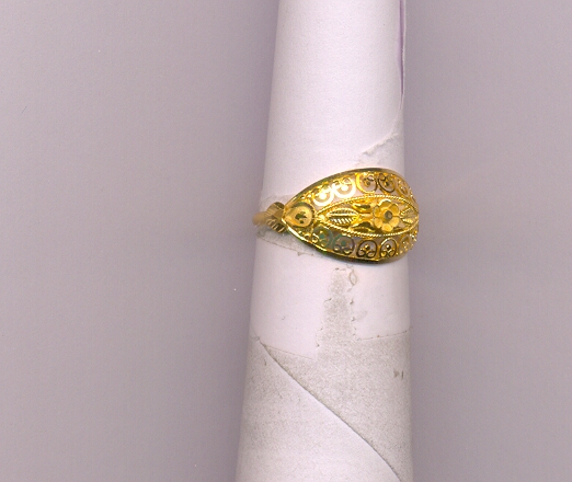 GOLD RING LADIES PLAIN GENERAL