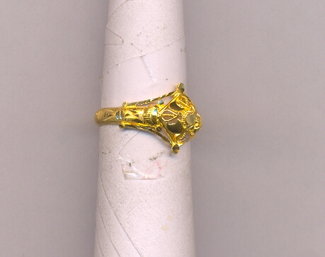 GOLD RING LADIES PLAIN GENERAL