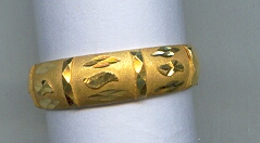 GOLD RING LADIES PLAIN GENERAL