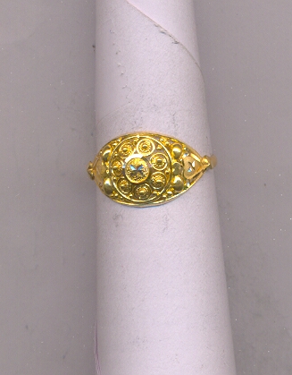 GOLD RING LADIES PLAIN GENERAL