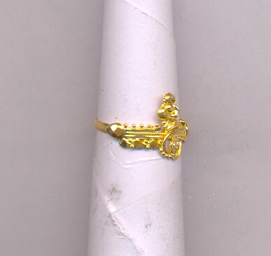 GOLD RING LADIES PLAIN GENERAL