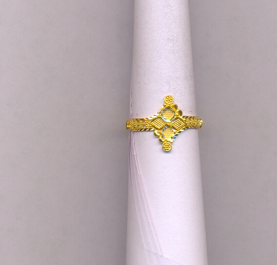 GOLD RING LADIES PLAIN GENERAL