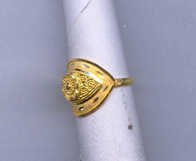GOLD RING LADIES PLAIN GENERAL