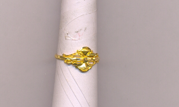 GOLD RING LADIES PLAIN GENERAL