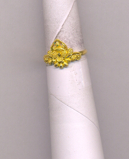 GOLD RING LADIES PLAIN GENERAL