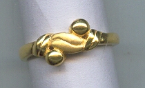 GOLD RING LADIES PLAIN GENERAL