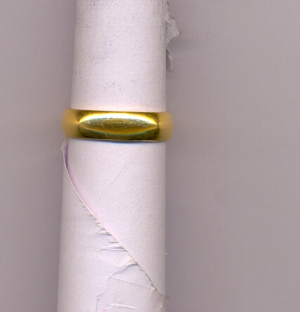 GOLD RING LADIES PLAIN GENERAL