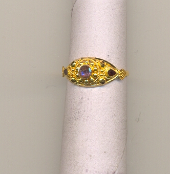 GOLD RING LADIES PLAIN GENERAL