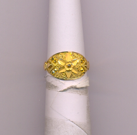 GOLD RING LADIES PLAIN GENERAL