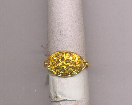 GOLD RING LADIES PLAIN GENERAL