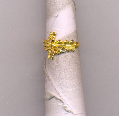 GOLD RING LADIES PLAIN GENERAL