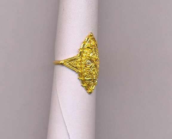 GOLD RING LADIES PLAIN GENERAL