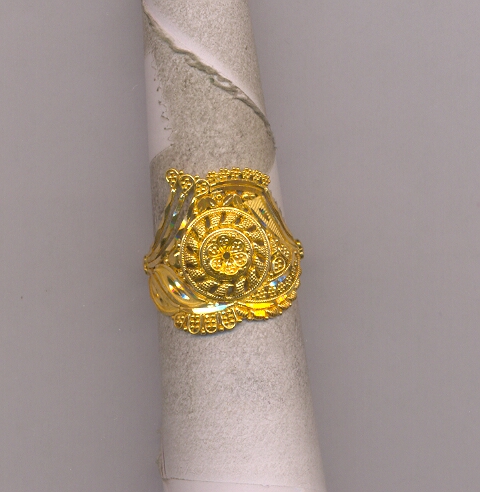 GOLD RING LADIES PLAIN GENERAL