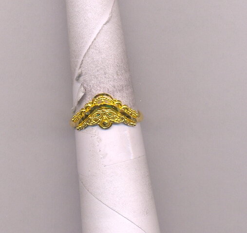 GOLD RING LADIES PLAIN GENERAL