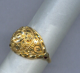 GOLD RING LADIES PLAIN GENERAL