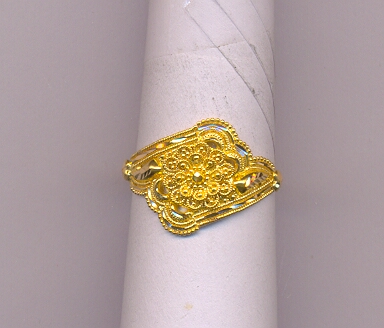 GOLD RING LADIES PLAIN GENERAL