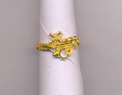 GOLD RING LADIES PLAIN GENERAL