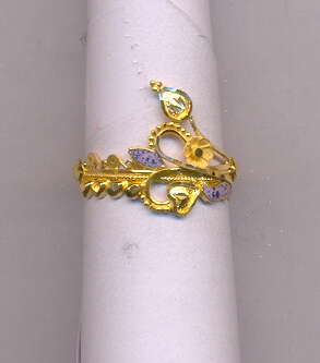GOLD RING LADIES PLAIN GENERAL