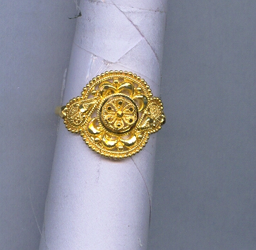 GOLD RING LADIES PLAIN GENERAL