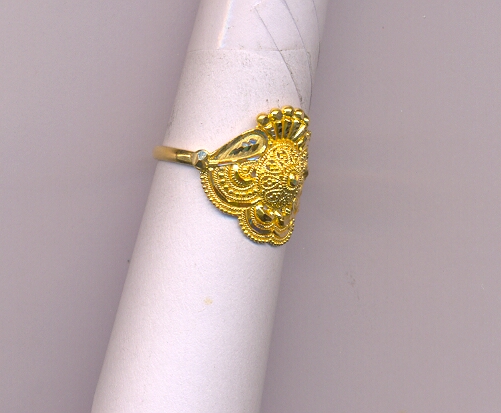GOLD RING LADIES PLAIN GENERAL