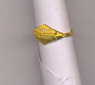 GOLD RING LADIES PLAIN GENERAL