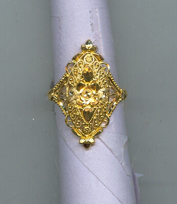 GOLD RING LADIES PLAIN GENERAL