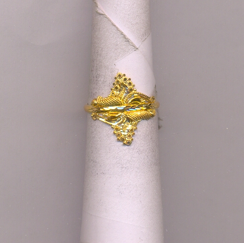 GOLD RING LADIES PLAIN GENERAL