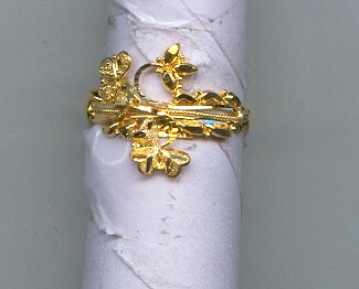 GOLD RING LADIES PLAIN GENERAL