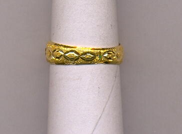 GOLD RING LADIES PLAIN GENERAL