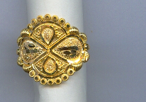 GOLD RING LADIES PLAIN GENERAL