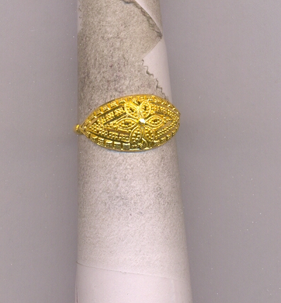 GOLD RING LADIES PLAIN GENERAL