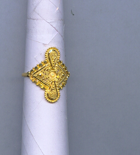 GOLD RING LADIES PLAIN GENERAL