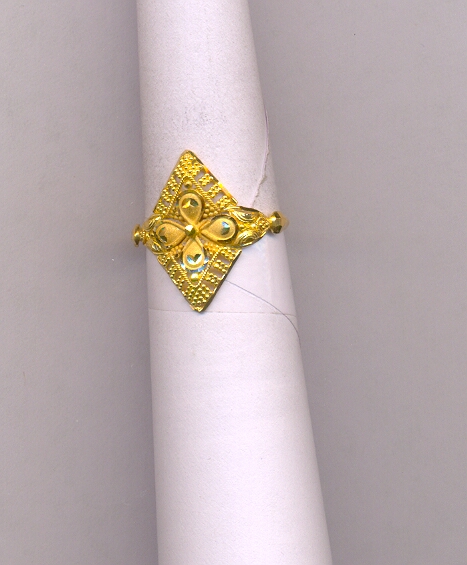 GOLD RING LADIES PLAIN GENERAL