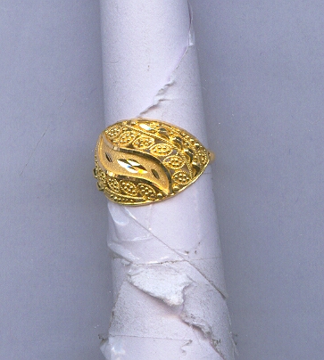GOLD RING LADIES PLAIN GENERAL