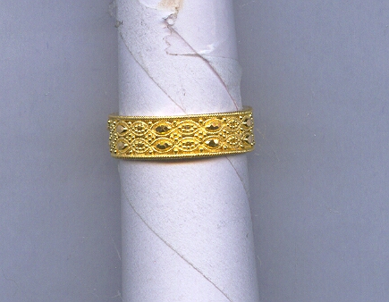 GOLD RING LADIES PLAIN GENERAL