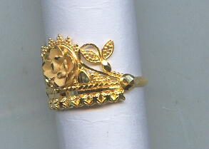 GOLD RING LADIES PLAIN GENERAL