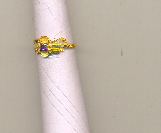 GOLD RING LADIES PLAIN GENERAL