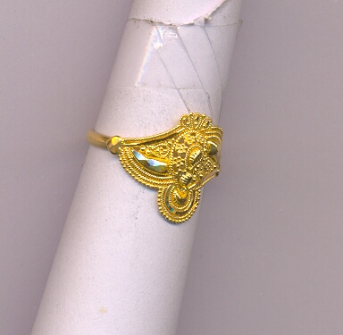 GOLD RING LADIES PLAIN GENERAL