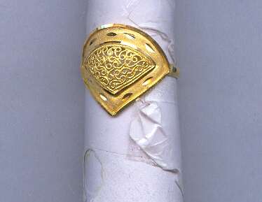 GOLD RING LADIES PLAIN GENERAL