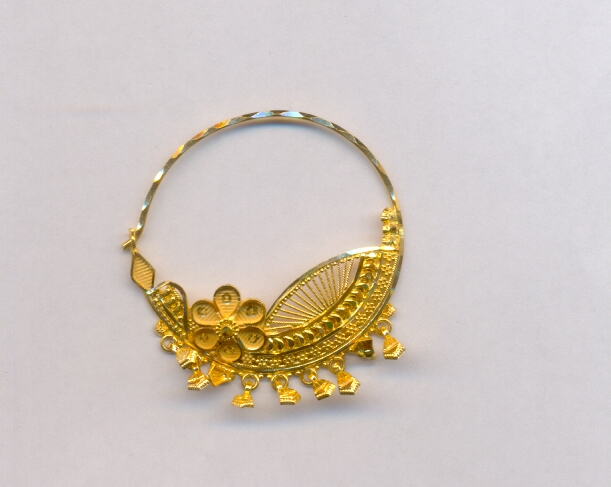 GOLD NOSERING PLAIN FANCY