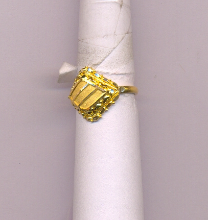 GOLD RING LADIES PLAIN GENERAL