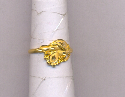 GOLD RING LADIES PLAIN GENERAL